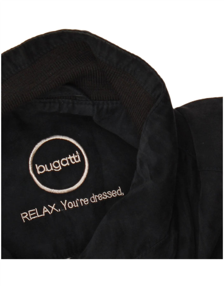 Bugatti Veste Bomber Homme UK 42 XL Bleu Marine