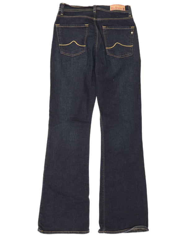 Ben Sherman Jean Bootcut Femme W28 L32 Bleu Marine Coton