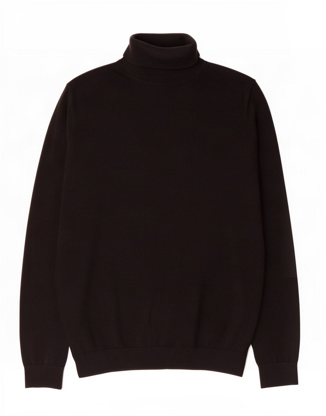 Marks & Spencer Pull col roulé homme noir moyen coton