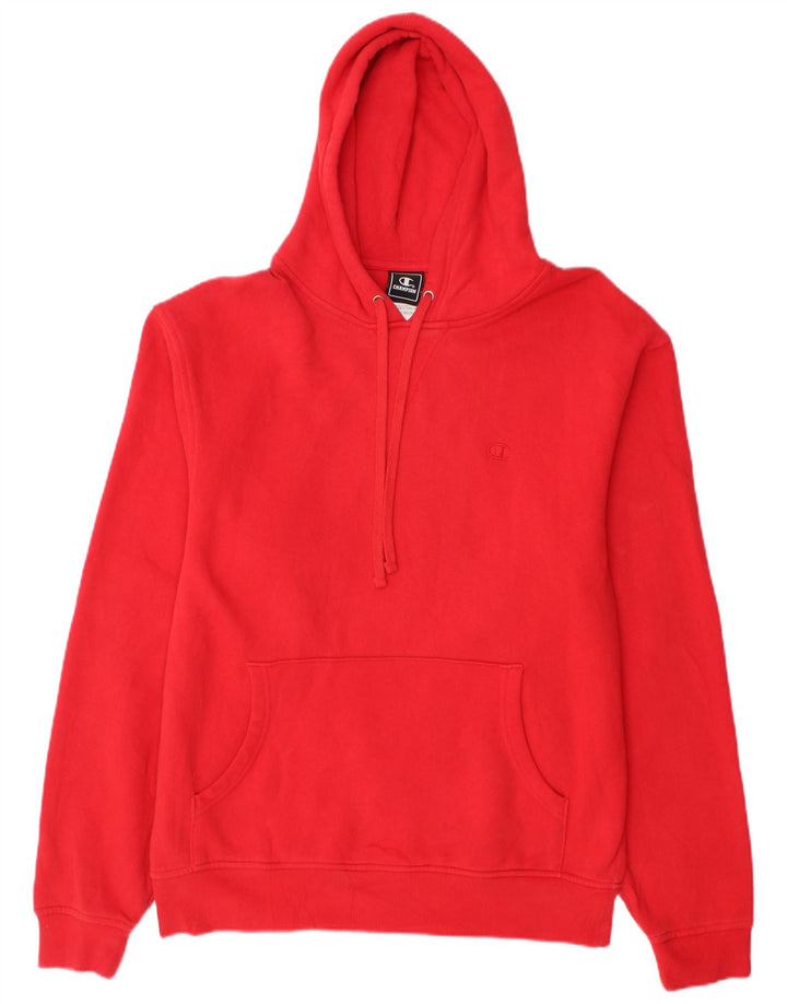Champion Pull à capuche pour homme XL Rouge Coton