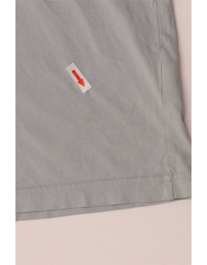 Ted Baker T-shirt graphique pour hommes, taille 4, grand, bleu, coton