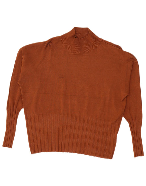 Marks & Spencer Pull col roulé pour femme UK 18 XL Viscose bordeaux