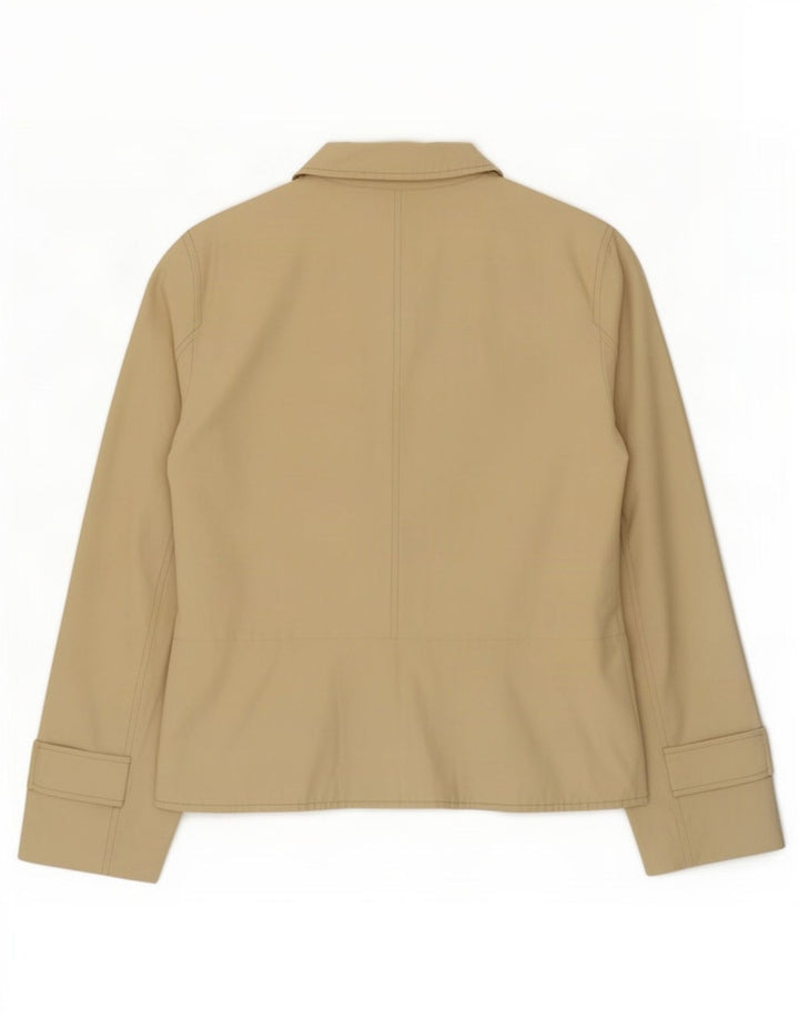 Max & Co. Caban Femme UK 14 Grand Coton Beige