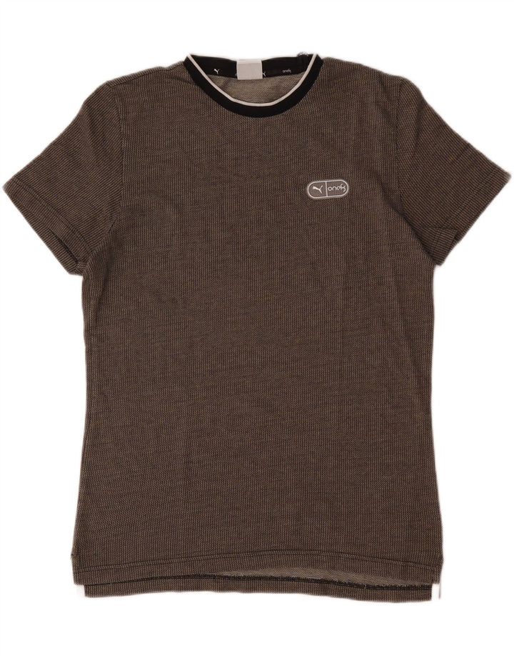 Puma T-Shirt Homme Marron Moyen