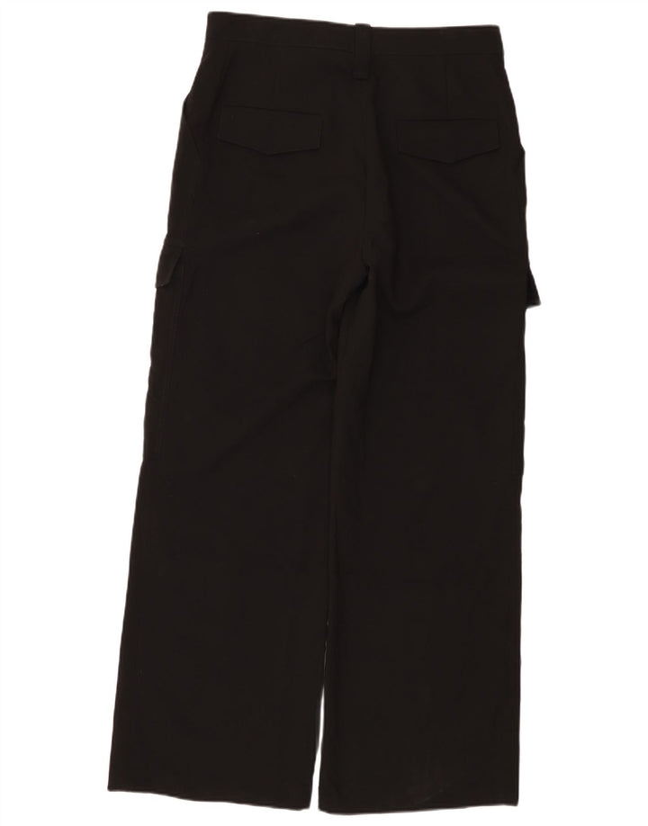 Zara Pantalon cargo large pour femme Medium W28 L30 Noir