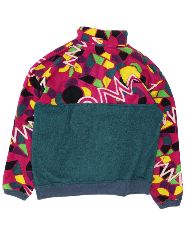 Conte of Florence Pull Polaire Homme Moyen Multicolore Géométrique