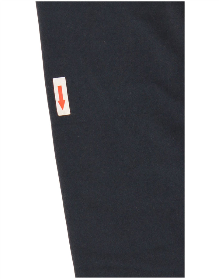 Lotto Sweat-shirt col zippé pour homme XL Bleu marine Polyester