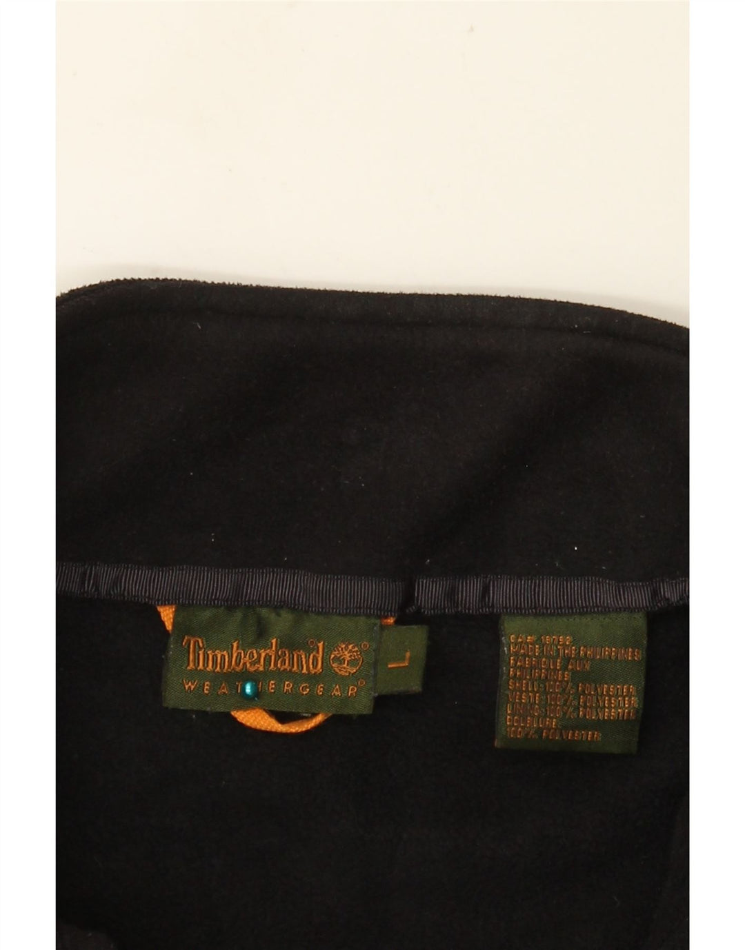 TIMBERLAND Veste polaire homme UK 40 Large Noir Polyester