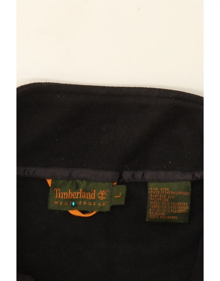 TIMBERLAND Veste polaire homme UK 40 Large Noir Polyester