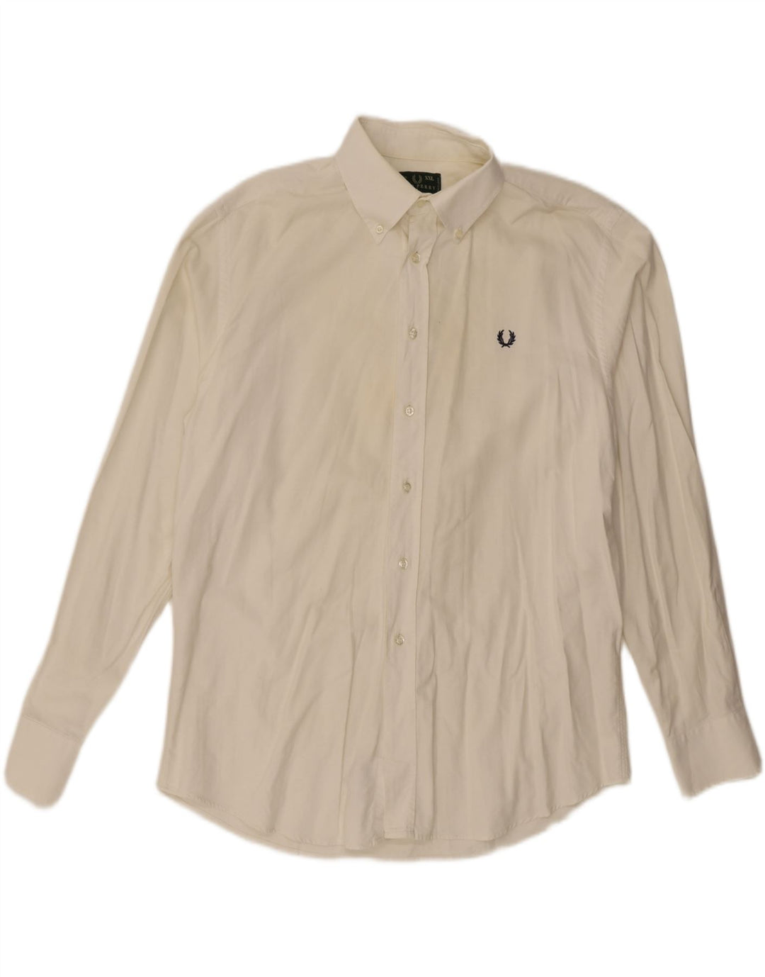 Fred Perry Chemise Homme 2XL Coton Blanc Cassé
