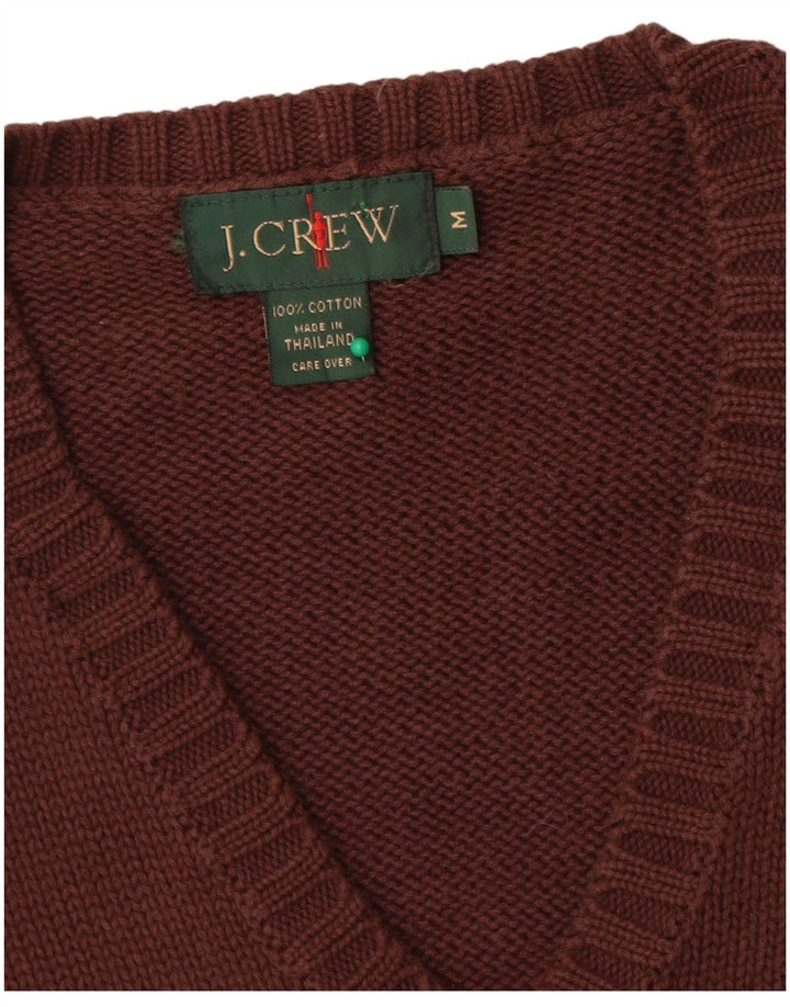 J. Crew Débardeur Gilet Homme Marron Moyen Coton