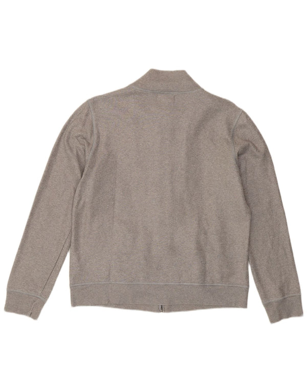 CONVERSE Veste de survêtement pour femme UK 14 Large Argent Coton