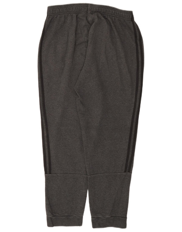 Adidas Pantalon de survêtement pour femme Joggers UK 16 Large Gris Coton