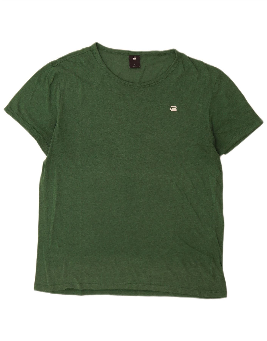 G-Star Homme T-Shirt Top Large Vert Coton