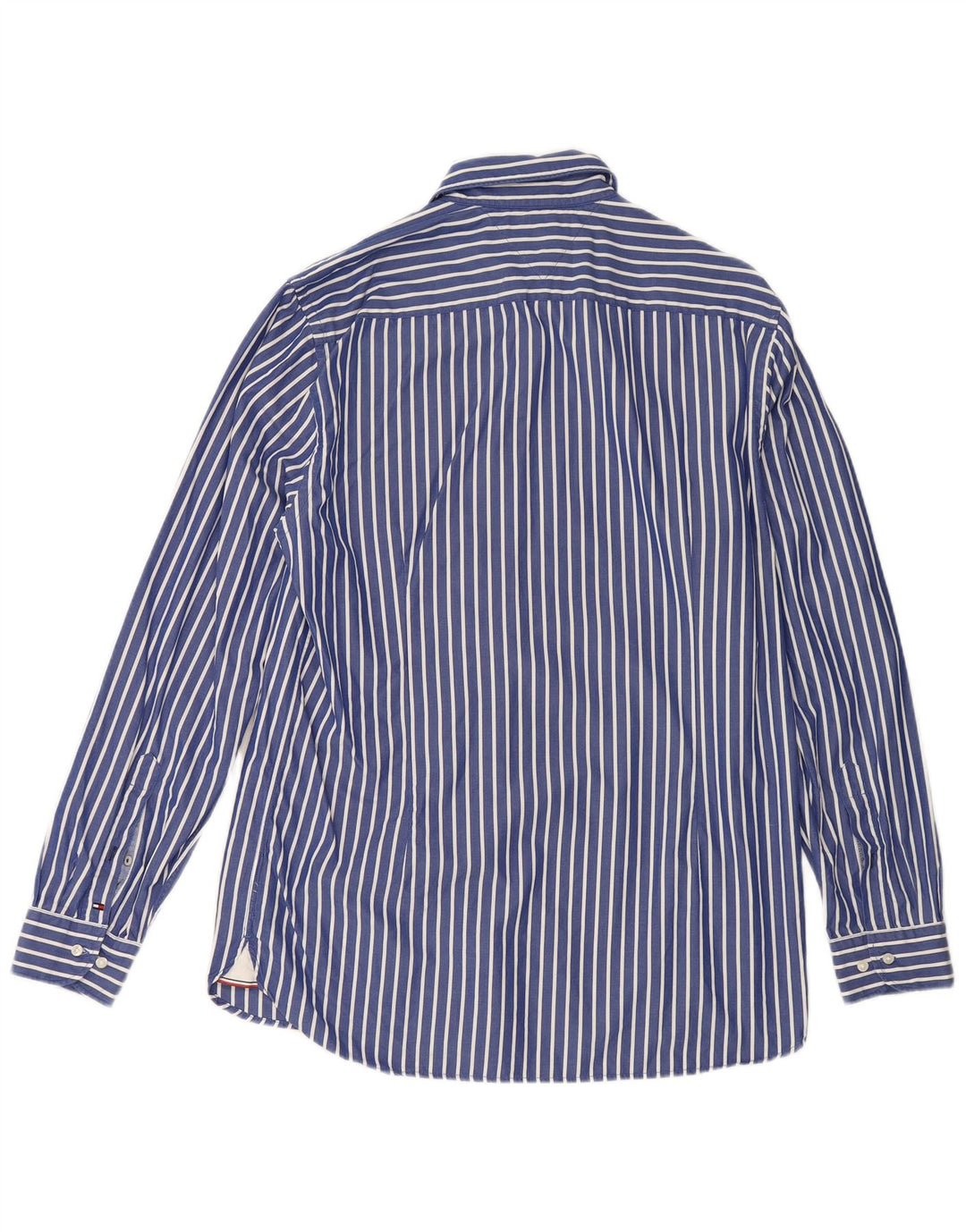 Tommy Hilfiger Chemise Homme Large Bleu Rayé Coton