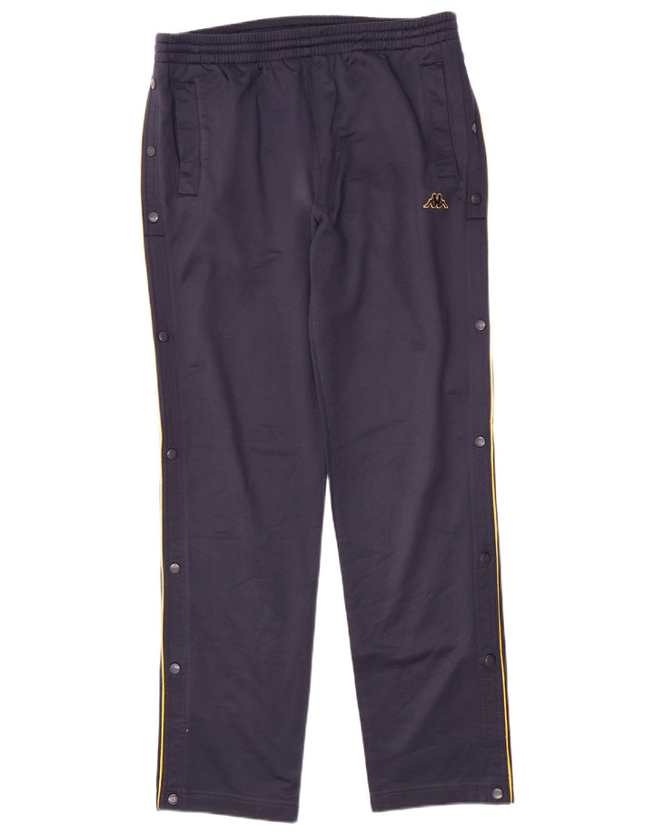 KAPPA Pantalon De Survêtement Homme Bleu Marine Moyen Polyester