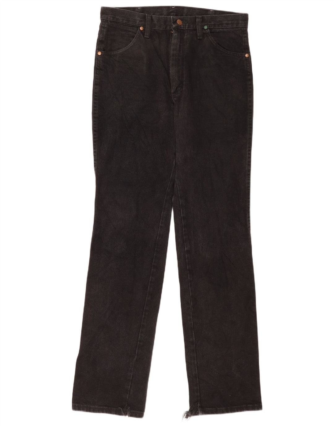 Wrangler Jean Droit Femme W31 L34 Noir Coton