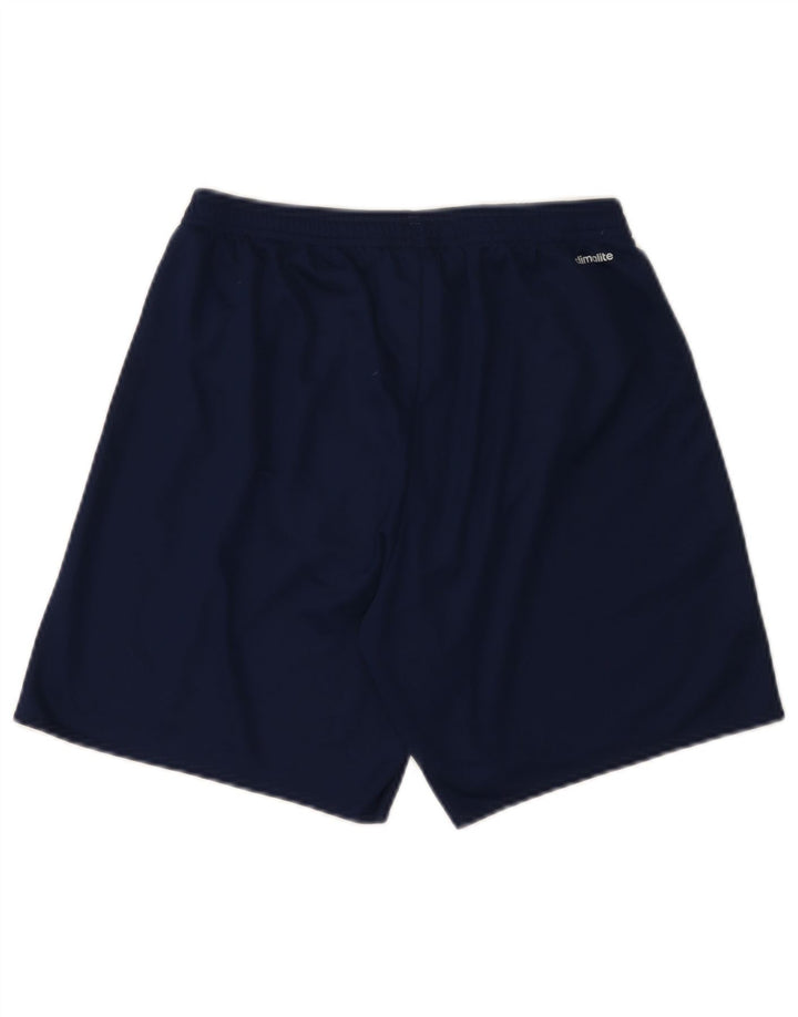 Adidas Short de sport Climalite Homme Bleu Marine Moyen Polyester