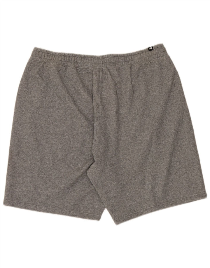 Puma Short de Sport Homme XL Gris