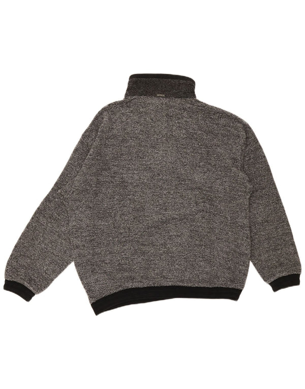 AUSTRALIAN L'ALPINA Sweat-Shirt Homme IT 52 Large Gris Moucheté