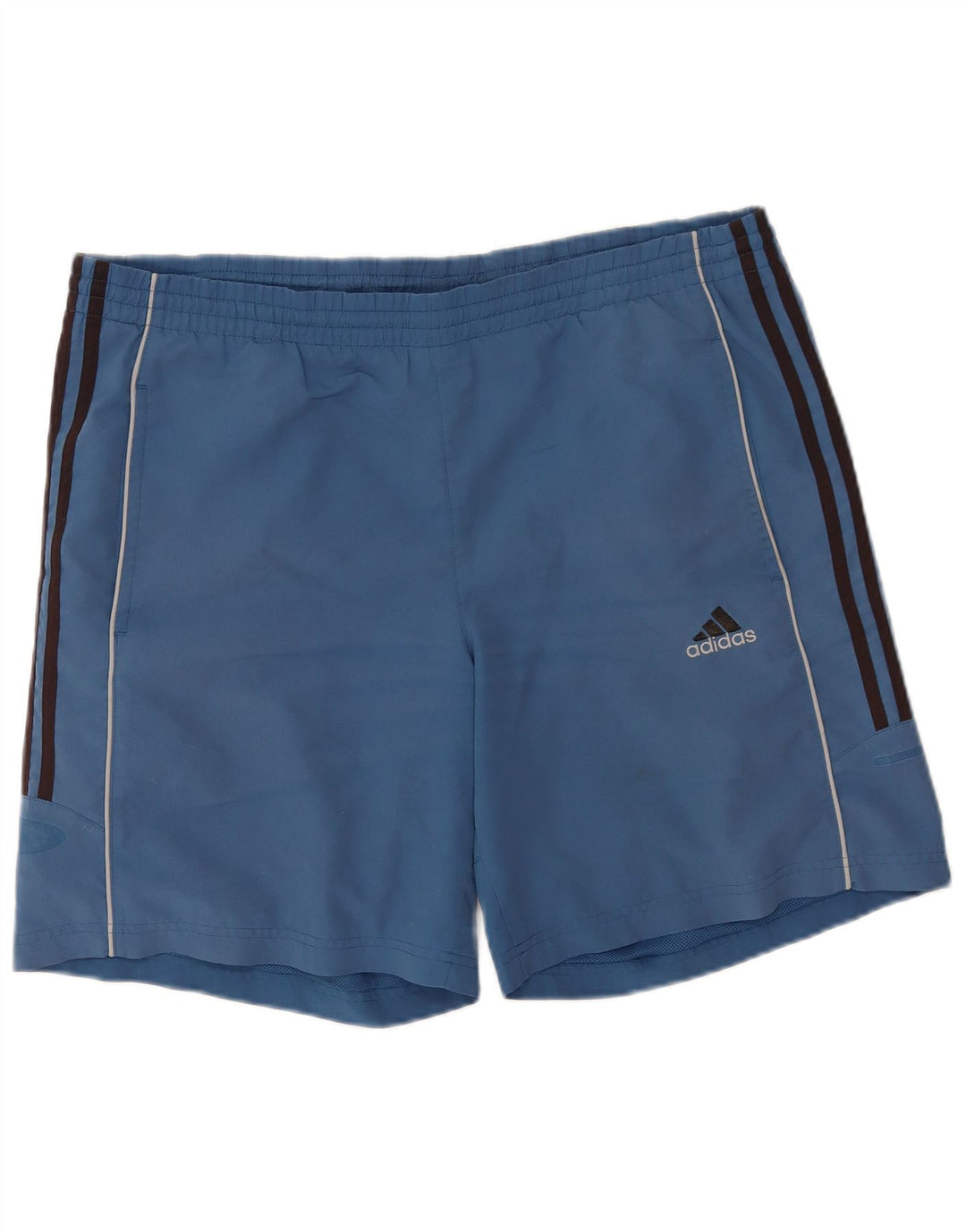 Adidas Short de sport pour homme Large Bleu Polyester