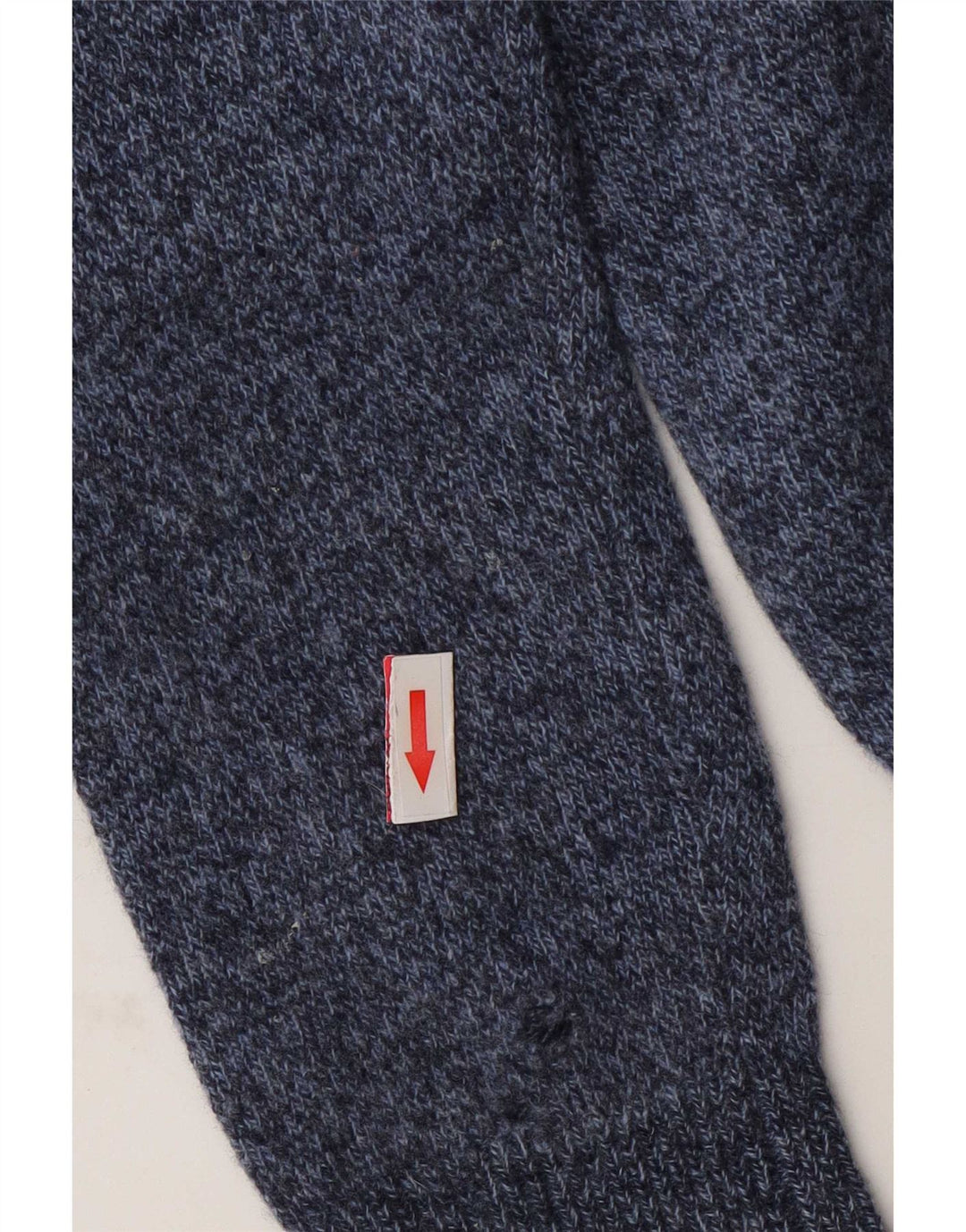 Jack Wills Pull à col rond pour homme en laine mouchetée bleue