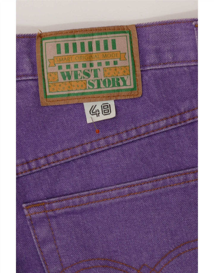 West Story Jean droit pour homme IT 48 Medium W34 L28 Violet