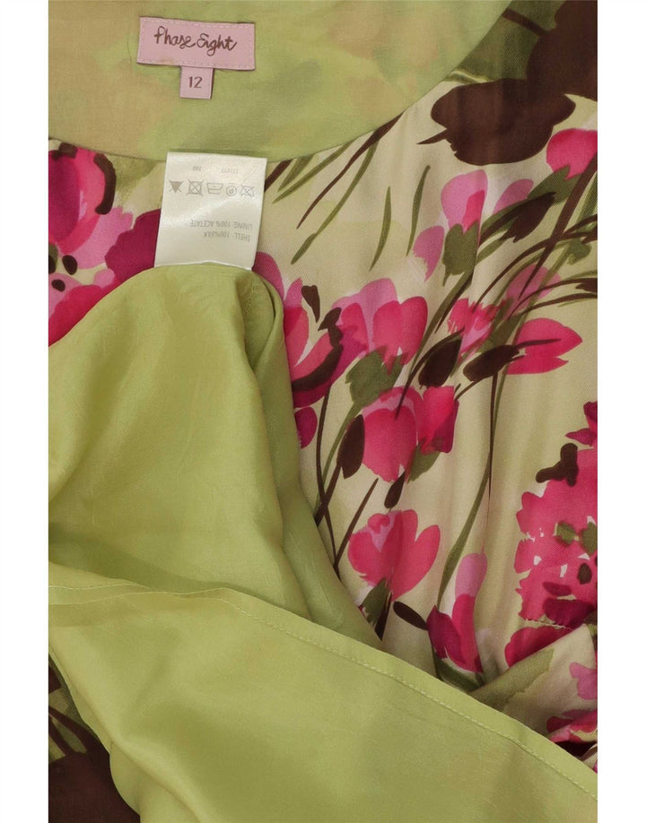 Phase Eight Robe fourreau pour femme UK 12 Medium Multicolore Floral