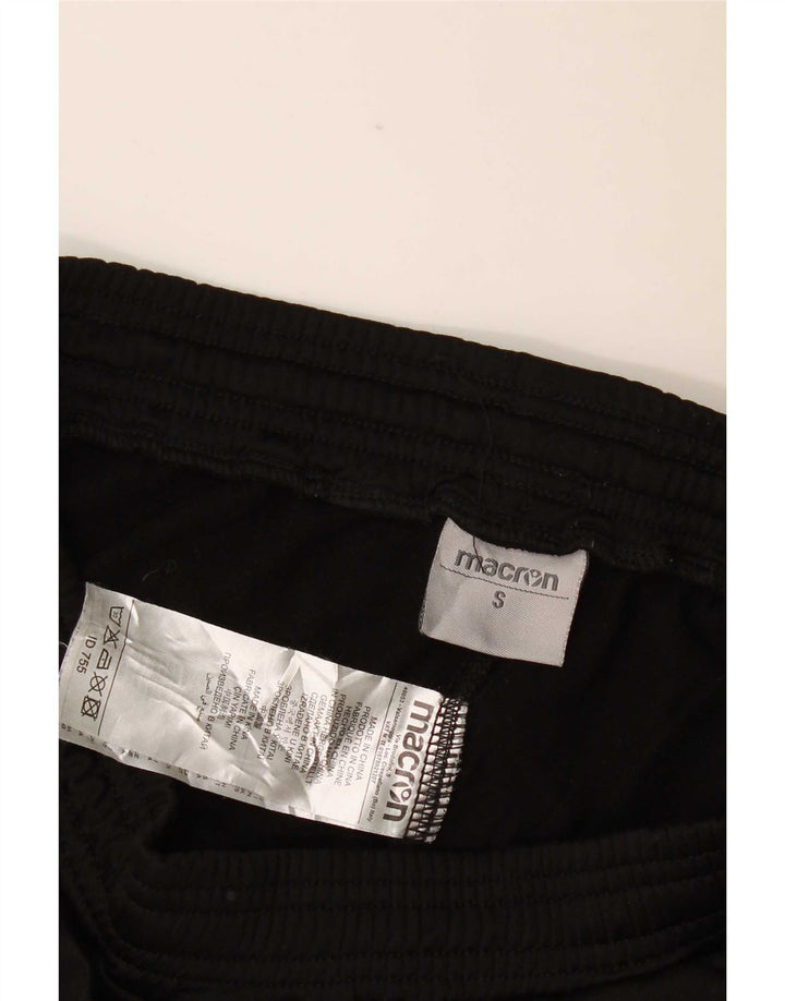 Macron Pantalon de Survêtement Graphique Homme Joggers Petit Noir Polyester