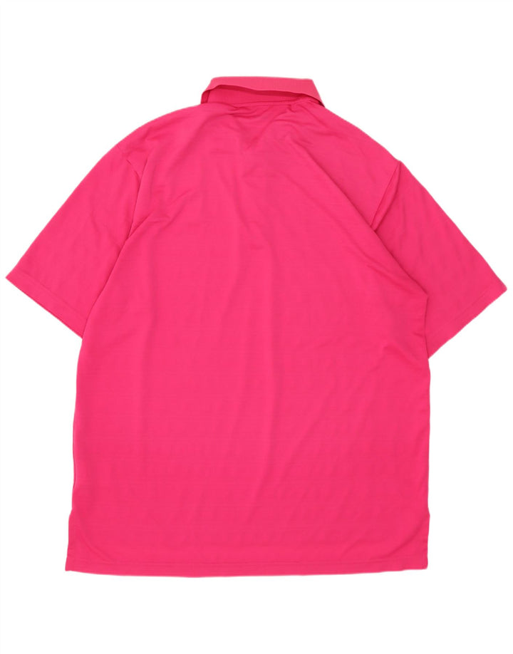 Adidas Polo Homme XL Rose Polyester