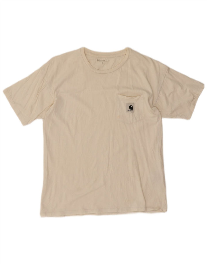 Carhartt T-Shirt Homme Haut Petit Coton Blanc