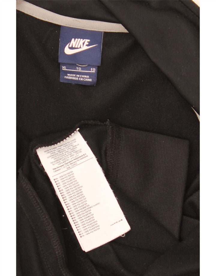 Nike Veste de survêtement pour homme XL Noir Colorblock Polyester