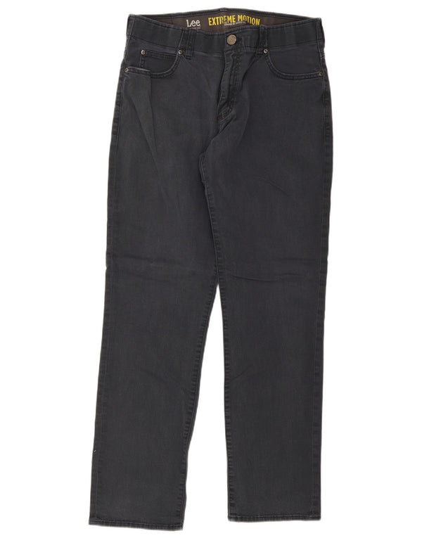 Lee Pantalon décontracté coupe droite fuselée Extreme Motion pour homme W34 L32 Gris