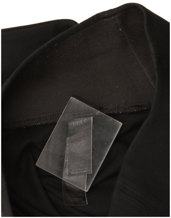 Marks & Spencer Womens Leggings UK 12 Medium Black Viscose