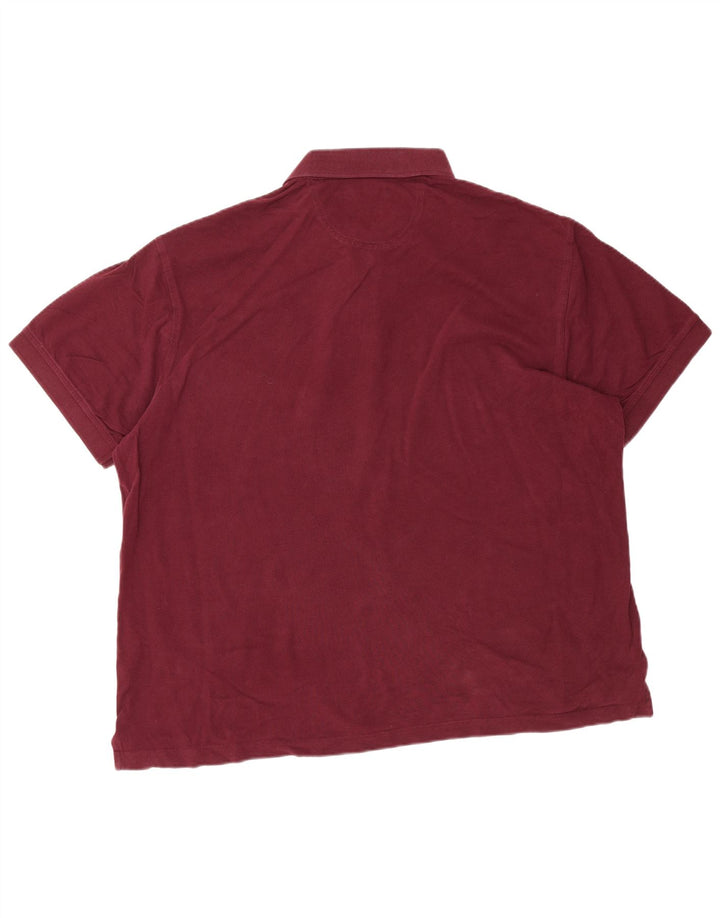 IZOD Polo Herritage Fit Homme Bordeaux 2XL
