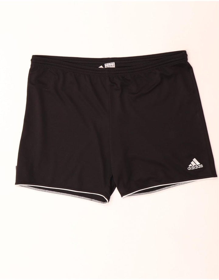 Adidas Short de sport pour homme XL Noir Polyester