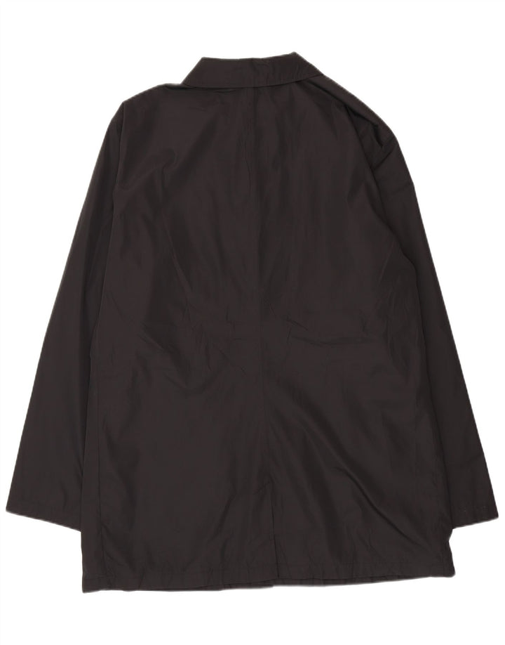 Marks & Spencer Veste de pluie pour homme UK 42 XL Noir Polyester