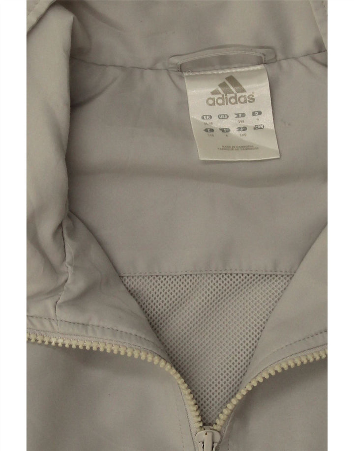 Adidas Veste de survêtement pour homme UK 46/48 XL Gris Polyester