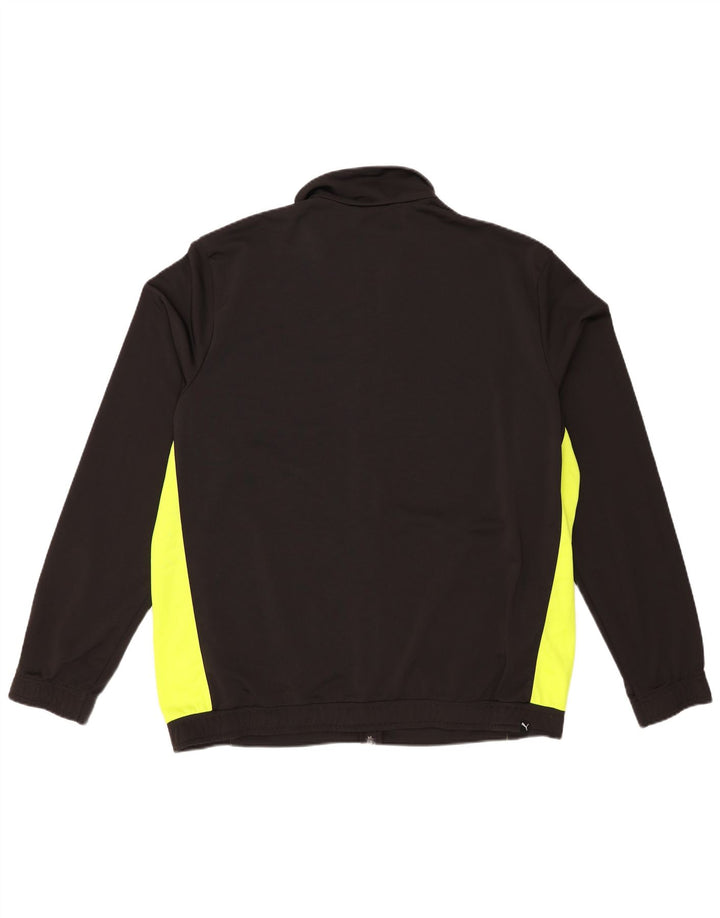 Puma Veste de Survêtement Graphique Homme XL Noir Colorblock Polyester