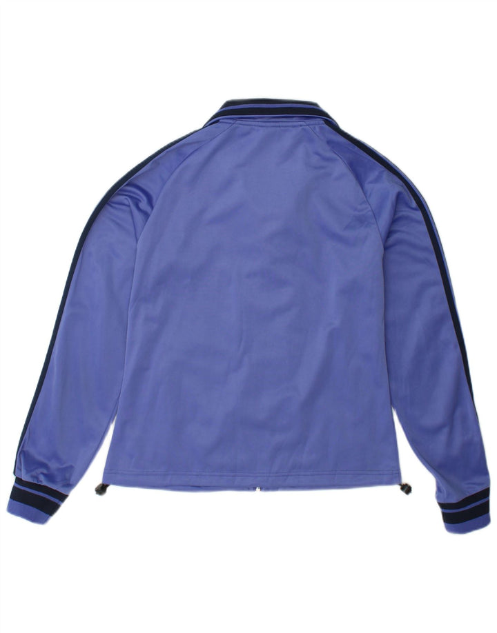 Asics Veste de survêtement pour femme UK 12 Violet moyen Polyester