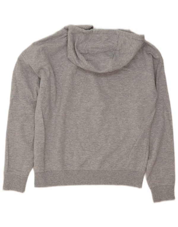 The North Face Pull à capuche surdimensionné graphique pour femme UK 6 XS Gris Coton