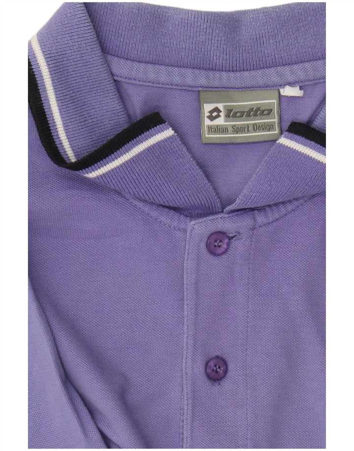 Lotto Polo Homme Grand Violet