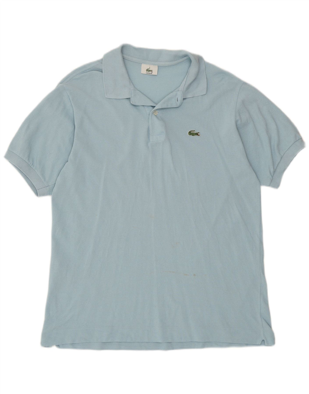 Lacoste Polo Homme Taille 4 Coton Bleu Moyen