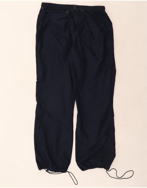 Reebok Pantalon de Survêtement Garçon 13-14 ans Bleu Marine Polyester