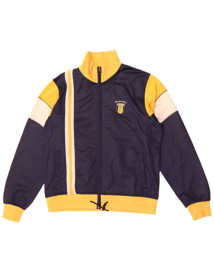 Diadora Veste de Survêtement Homme Bleu Marine Moyen Colourblock