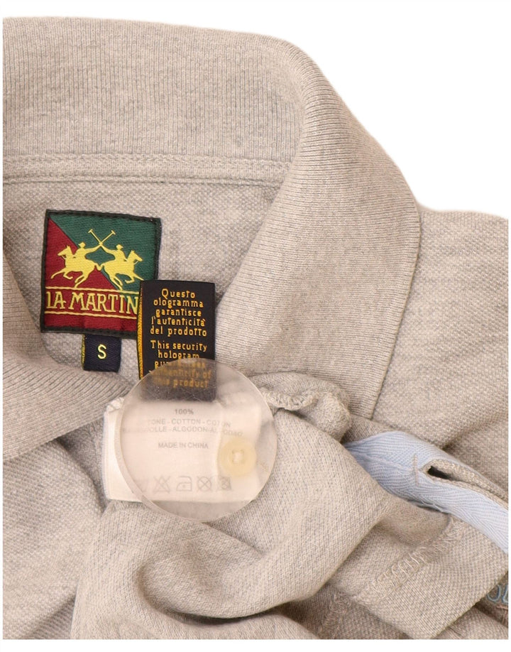 La Martina Polo Homme Petit Gris Coton