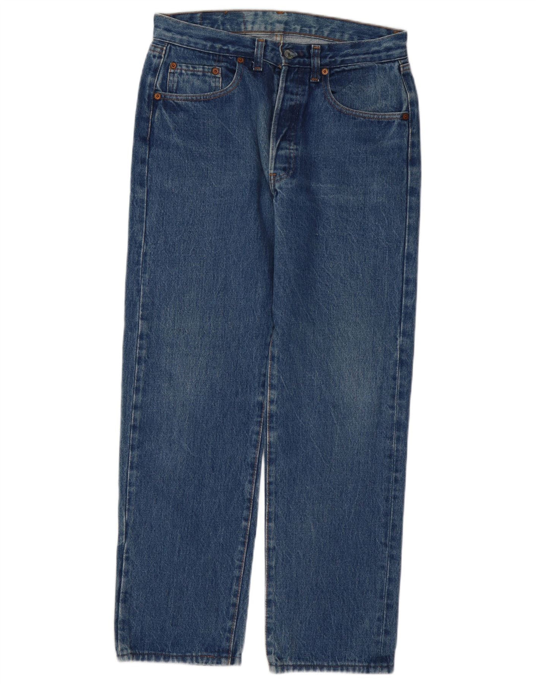 Levi's Jean Droit 501 Homme Bleu W32 L28 Coton