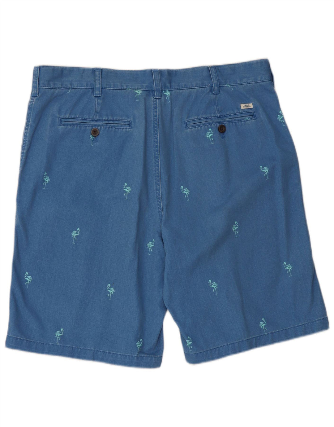 IZOD Short Chino Homme Salt Water W36 Grand Bleu Tacheté Coton