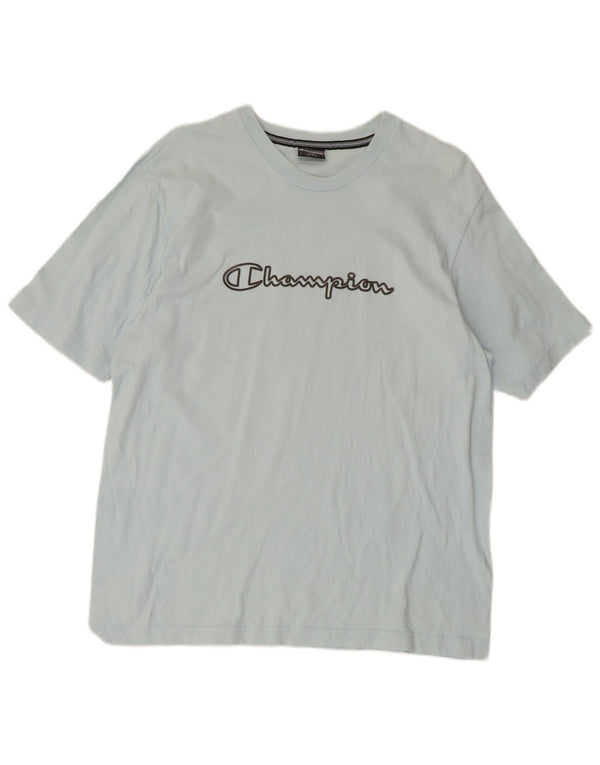 Champion T-Shirt Graphique Homme Grand Bleu