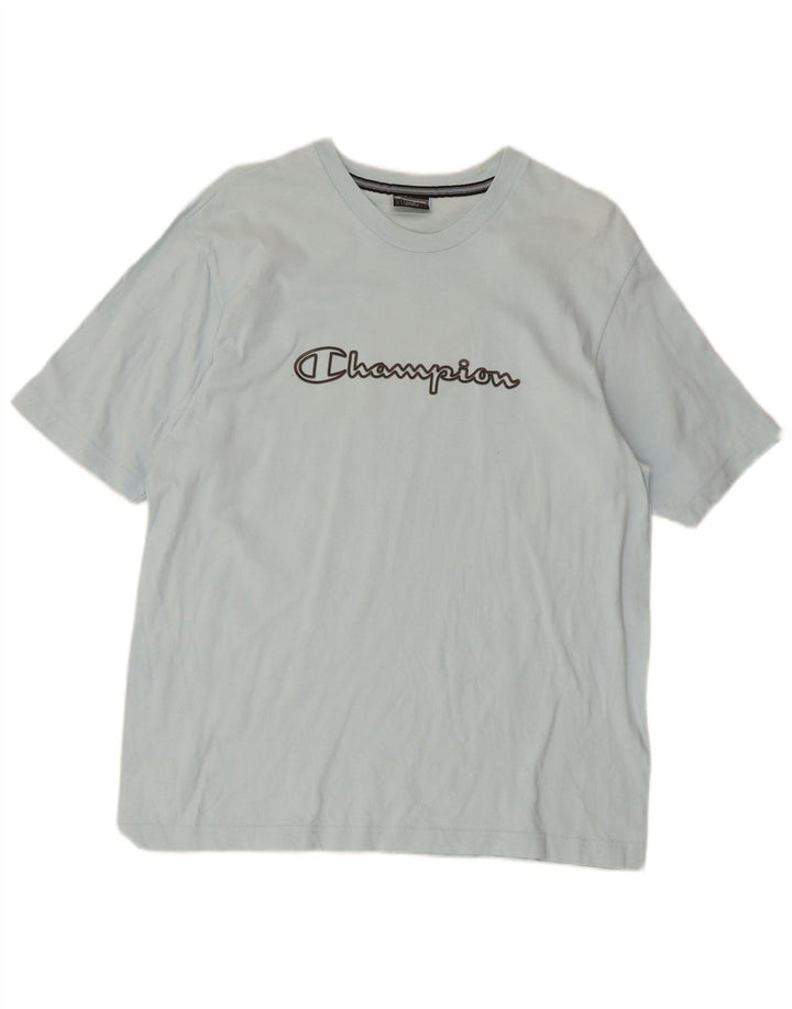 Champion T-Shirt Graphique Homme Grand Bleu